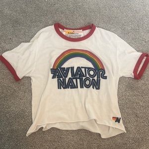 Aviator Nation T-shirt, size medium